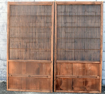 Kōshi-do Entrance Door Pair | Stock#IT03
